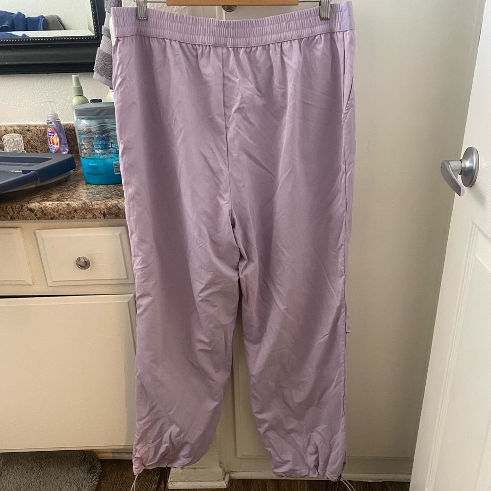 Lavender Track Pants - Picture 2 of 3